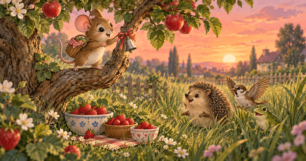 Ilustración de The Mouse and the Bell